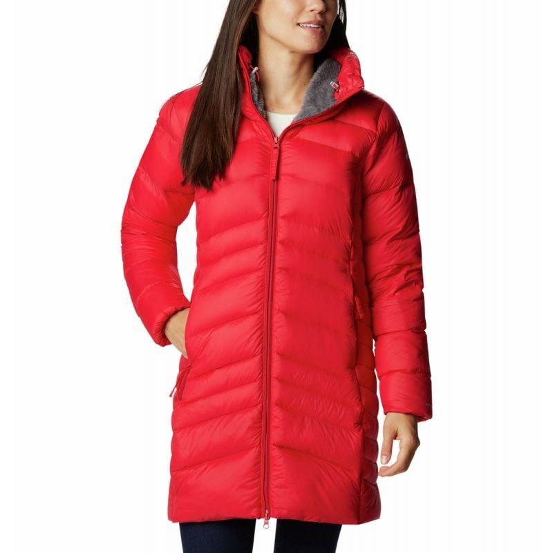 Lange Daunenjacke Columbia Autumn Park Down Mid (Red Lily) Women