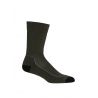 Icebreaker Hike+ Medium Crew Wandersocken (Loden/Black/Gristone Heather) Mann