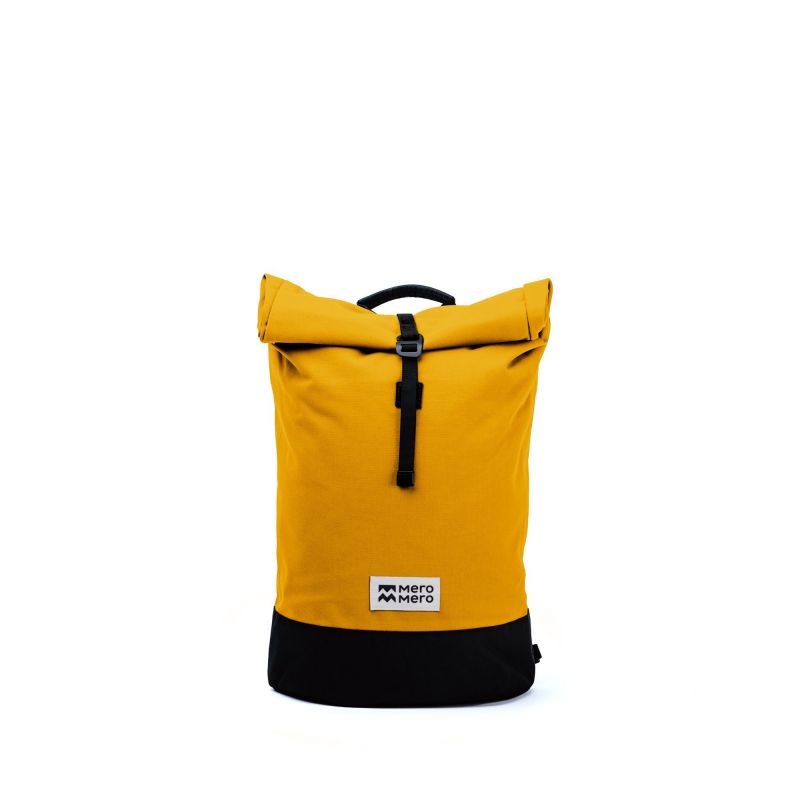 Meromero Mini Squamish Backpack (Chai Tea /Black leather)
