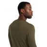 ICEBREAKER Merino 200 Oasis Ls Crewe Ondergoed (Zwart) Heren