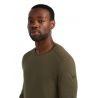 ICEBREAKER Merino 200 Oasis Ls Crewe Alusvaatteet (Musta) Miehet