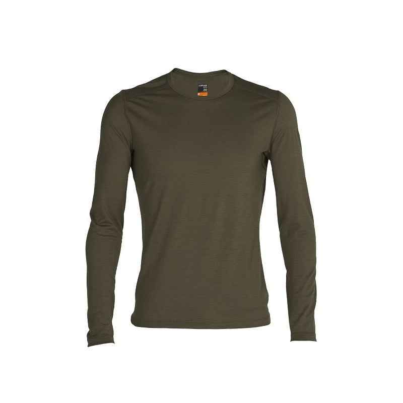 Unterwäsche Icebreaker Merino 200 Oasis Ls Crewe (Loden) Mann