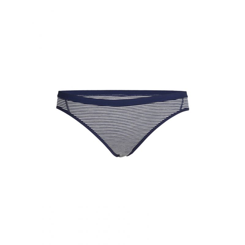 Icebreaker Dames Siren Bikini (Royal Navy / Snows) slipje