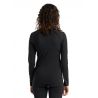 Frauen Wmns 200 Oasis Ls V Icebreaker (Black/Snow Stripe)