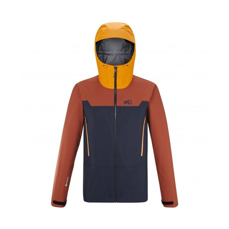 Giacca MILLET Kamet Ligth GoreTex da uomo (Sapphire/Rust)