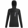 Micro Fleece Millet Trilogy Ld Lightgrid Hoodie (Nero) Donna