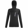 Micro Fleece Millet Trilogy Ld Lightgrid Hoodie (Schwarz) Frau