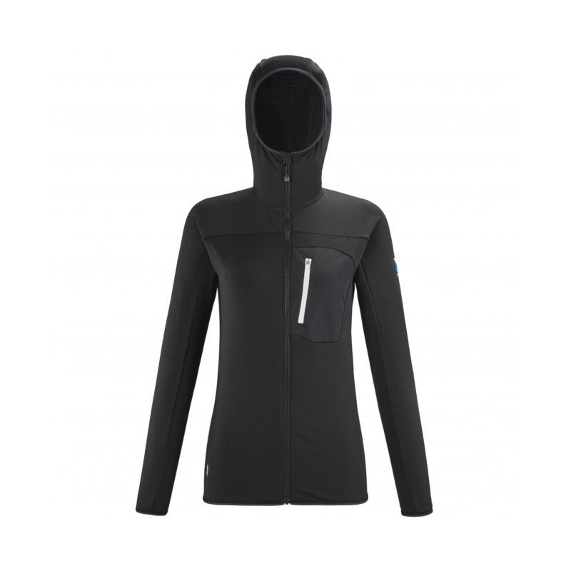 Micro Fleece Millet Trilogy Ld Lightgrid hettegenser (svart) kvinne