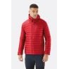 Chaqueta de plumón alpino para hombres de Rab Microlight (Negro)