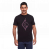 BLACK DIAMOND Rope Diamond Tee (svart) T-skjorte for menn
