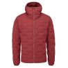 Chaqueta con capucha Rab Cubit Stretch Down (Oxblood Red) Hombre