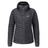 Womens Rab Cirrus Flex 2.0 Thermal Hooded Top (Black)