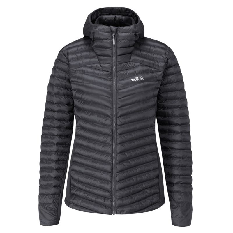 Rab Cirrus Flex 2.0 Thermal Hooded Top für Damen (Schwarz)