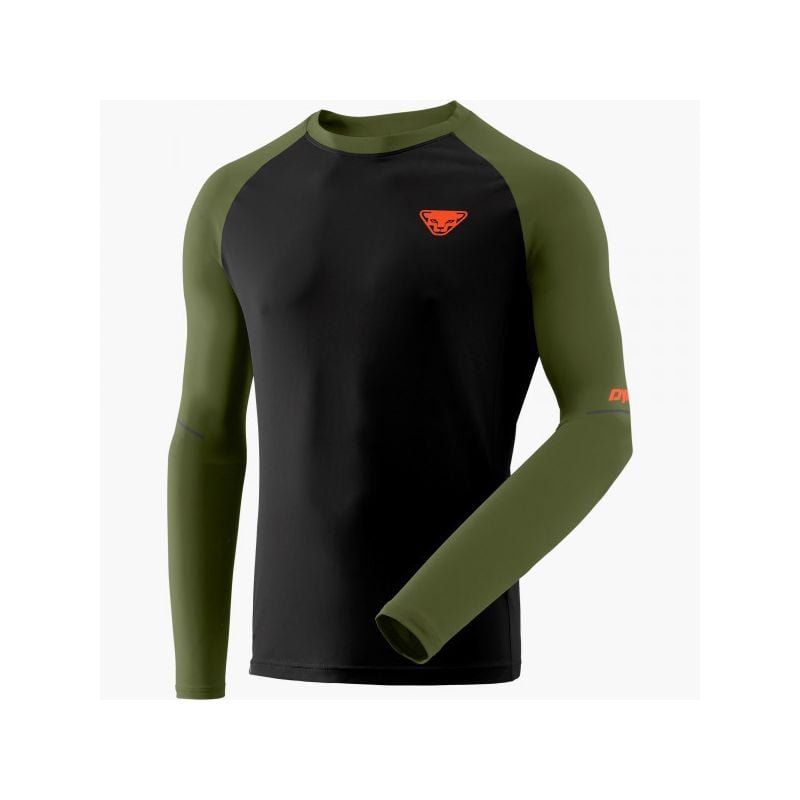 Dynafit Alpine Pro (vintermose) langermet T-skjorte for menn