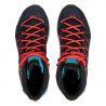 Chaussures de randonnée Alpine Salewa MTN TRAINER LITE MID GTX (Feld Green/fluo Coral) Femme