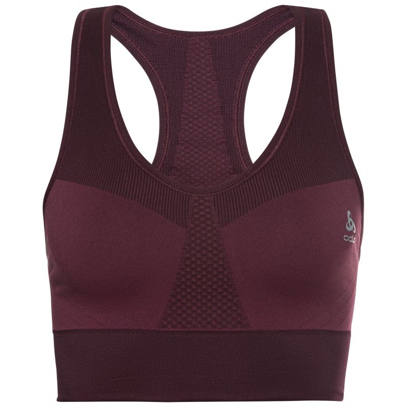 Brassière OFLO Sports Bra Seamless Medium (winetasting) femme