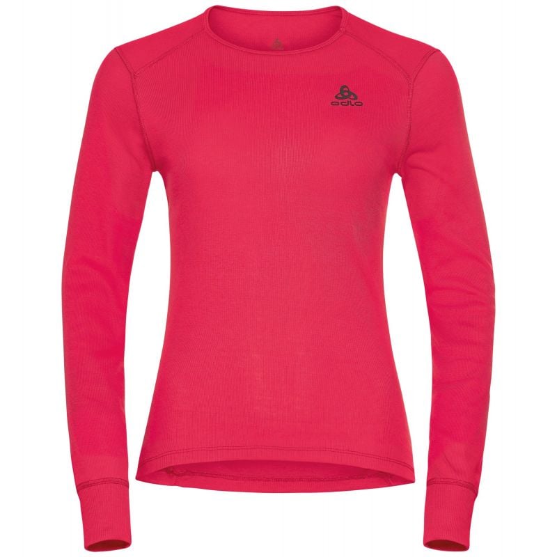T-shirt manches longues ODLO Active Warm Eco (deep claret) Femme