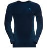 Long sleeve t-shirt Odlo PERFORMANCE WARM ECO (dark sapphire - stunning blue) Men