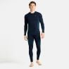 ODLO PERFORMANCE WARM ECO Pitkähihainen tekninen t-paita (Musta- Uusi Odlo Graphite Grey) Miehet