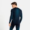 ODLO PERFORMANCE WARM ECO (Black- New Odlo Graphite Grey) Men's long-sleeved technical T-shirt