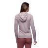 MUSTA DIAMOND Alpenglow Pro Hoody (Wood Violet) Naisten tekninen toppi