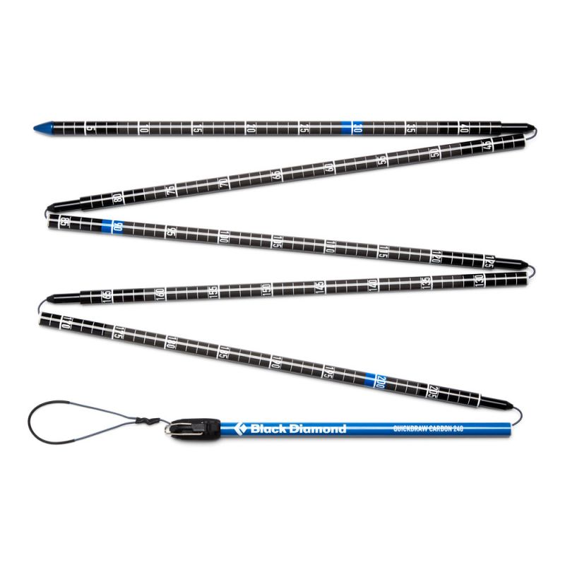 Black Diamond Quickdraw Carbon Probe 240 (sort / blå)