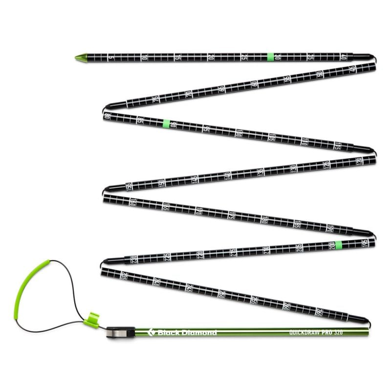 Sonda Black Diamond Quickdraw Sonda 320 (Negro/Verde)