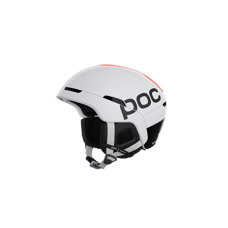 POC Obex Bc Mips Hjälm (Hydrogen Vit/Fluorescerande Orange AVIP)