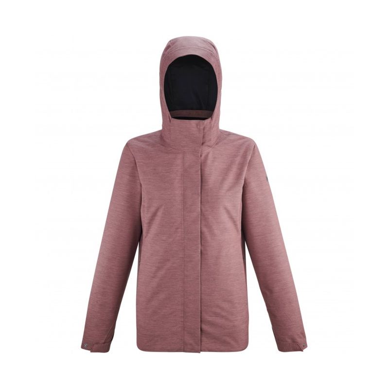 Chaqueta impermeable Millet Pobeda 3 en 1 (Rosa marrón) mujer