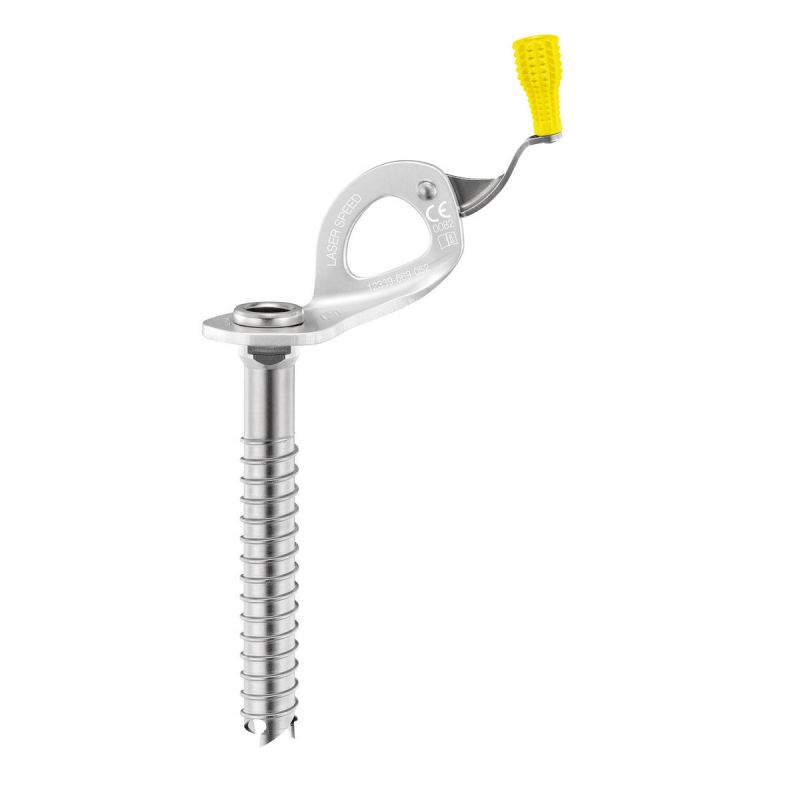 PETZL laserhastighet isskrue 13 cm (gul)