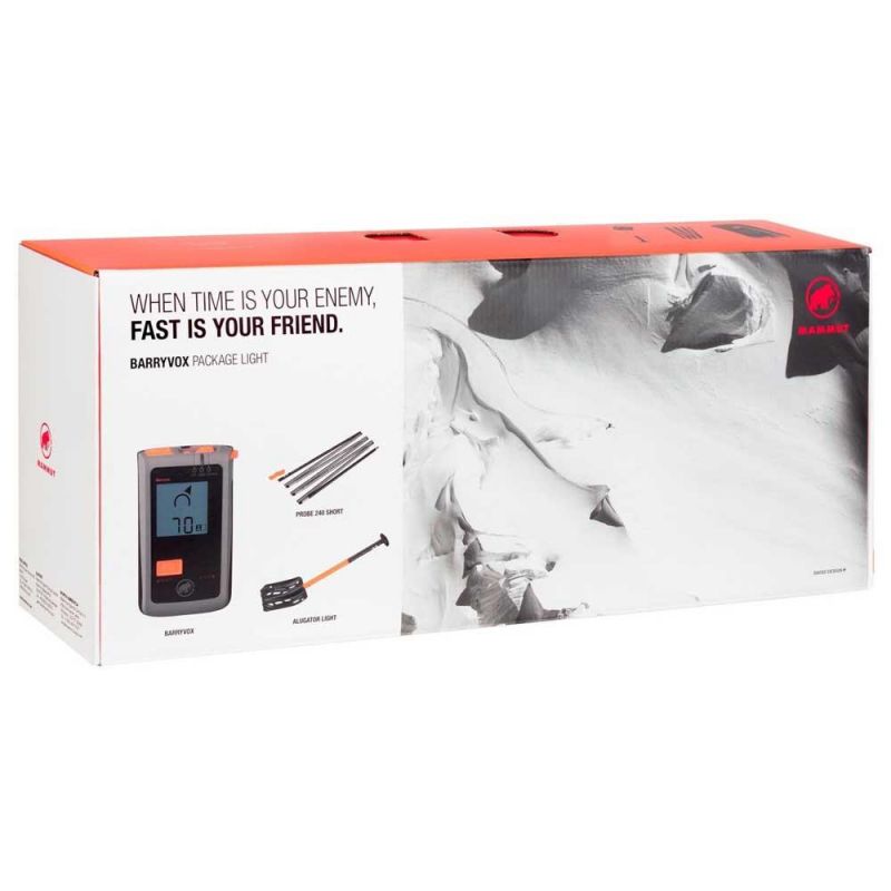 Avalanche safety pack avalanche transceiver + shovel + probe Mammut Barryvox Package Light