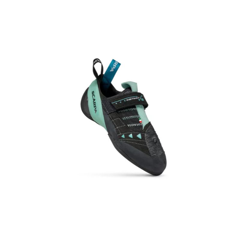 Klatssko Scarpa Instinct VS (Black/Aqua) Dam