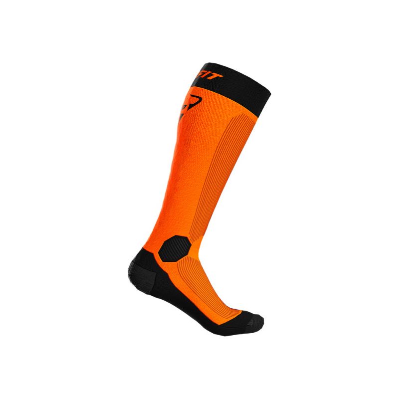Dynafit Tour Warm Merino Ski Socks (Shocking Orange)