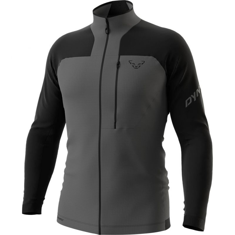 Miesten Dynafit Speed Polartec Jkt M (Black Out) vetoketjullinen fleecetakki.