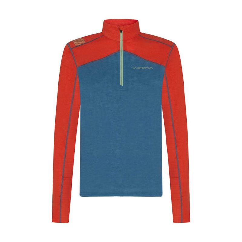 Trailrunningstrøjer La sportiva Swift Long Sleeve (atlantic / paprika) kvinder