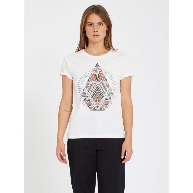 Volcom Radical Daze tee (Star White) donna