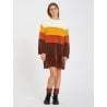 Bubble Tea Dress Volcom BROWN