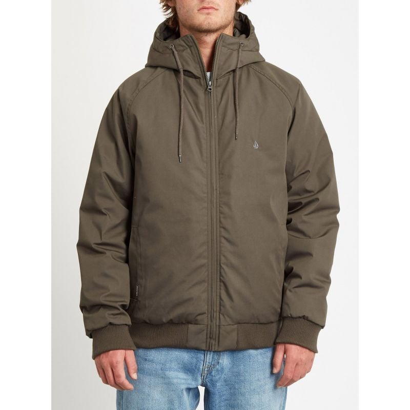 Chaqueta Streetwear Volcom Hernan 5K (plomo) para hombre
