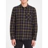 Volcom Caden Plaid Shirt (SVART) man