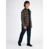 Caden Plaid Ls Volcom BLACK