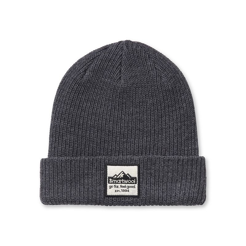 Smartwool Patch Beanie (Medium Grey Heather)