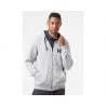 Hh Logo Full Zip Hoodie Helly Hansen (grey Melange)