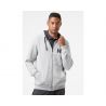 Hh Logo Full Zip Hoodie Helly Hansen (grey Melange)