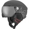 Casco da sci Bollé V-Ryft Pure (Nero opaco - Argento/Lemonio - Cat 3 e 1)