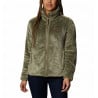 Columbia Fire Side Sherpa Fleece Jacket (Stone Green) woman