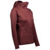 Sco Hoody W's Defined Tech Scott amaranth red