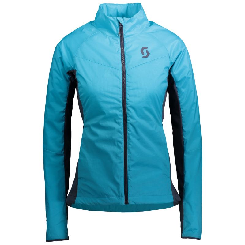 Jacket Scott Insuloft Light PL (breeze blue/dark blue) Women