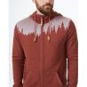 Tentree -katajan miesten vetoketjullinen huppari (Meteoriitti musta kanerva)