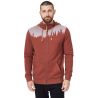 Herre Tentree Juniper Zip Hoodie (Cherry Mahogany)