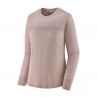 Technisches Oberteil Patagonia Cap Cool Merino Graphic Shirt (Fitz Roy Fader: Stingray Mauve) Frau